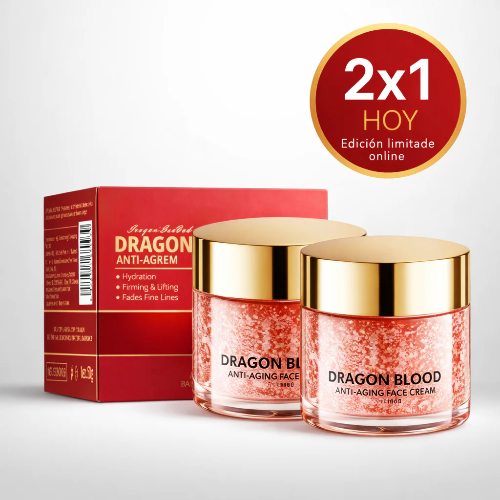 Crema AntiEdad Sangre de Dragón – Reafirma la Piel y Suaviza Arrugas